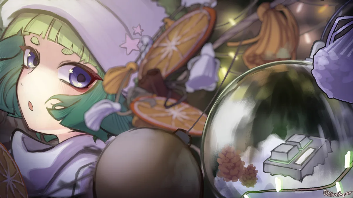 osu! Seasonal Fanart — 1 of 4